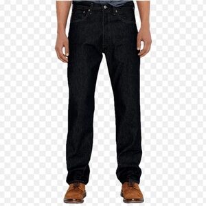 Levi's Men's Straight Black Jeans